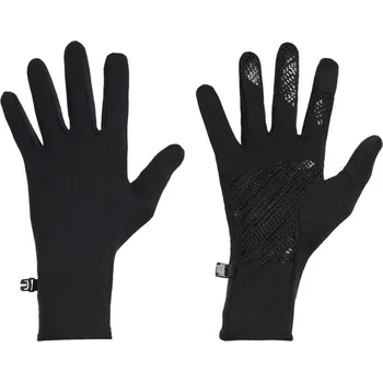 Cyklistické rukavice Icebreaker Unisex Quantum Gloves - black 9-9.5 (XL)