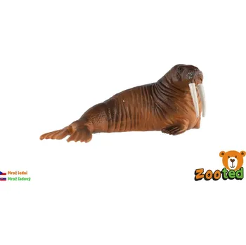 Figurka Mrož lední zooted plast 11cm v sáčku