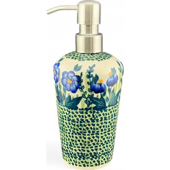 Dávkovač mýdla Dávkovač , lahvička na mýdlo UNIKÁT 400 ml dekorativní IM03 Ceramika Bolesławiec