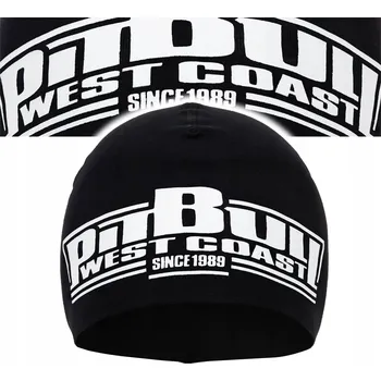 Čepice Pitbull zimní čepice beanie černá, univerzální velikost