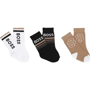 Pánské ponožky Dětské ponožky BOSS J52654 černá 99X, vel. 15