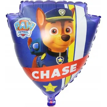 Balónek Fóliový balónek Chase, Tlapková patrola, odznak 66x53 cm