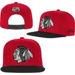 Outerstuff Dětská kšiltovka Chicago Blackhawks Essentials Flatbrim Snapback