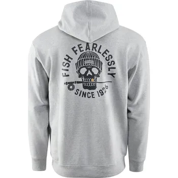 Grundéns Mikina DeadStick Hoodie Athletic Heather - XXXL