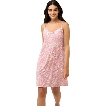 Dámská noční košile Dámská letní noční košile na ramínka Vamp 22007 pink blush velikost XL