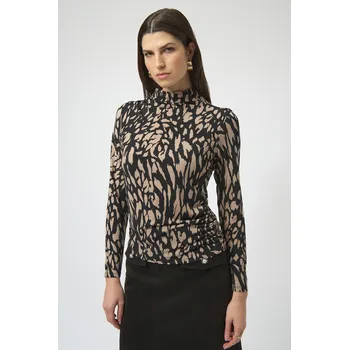 Joseph Ribkoff dámský top s rolákem 254212/178 Černá 40/12