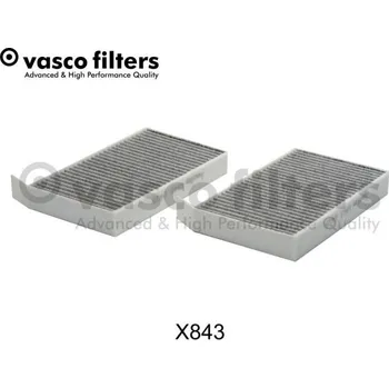 Ventilátor topení a klimatizace Kabinový filtr VASCO X843