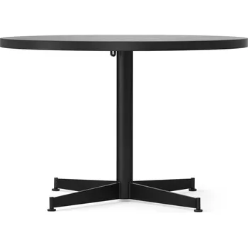 Konferenční stolek Audo Copenhagen, Konferenční stolek Nook Star Base s černou podstavou 80 cm, černý - Formadore