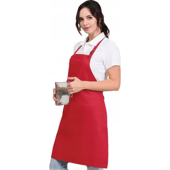 Kuchyňská zástěra Zástěra Reis červená 80x70 cm