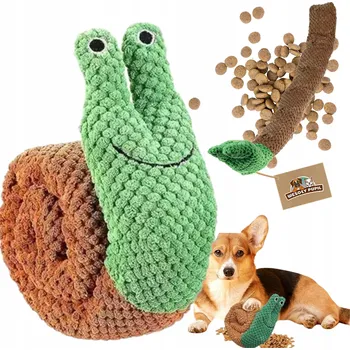 Hračka pro psa Hračka na psí pamlsek Wesoły Pupil Hračka pro psy ČICHOVÁ VZDĚLÁVACÍ hračka na pamlsky plyšová hračka šňůra 3v1 HLEMÝŽĎ