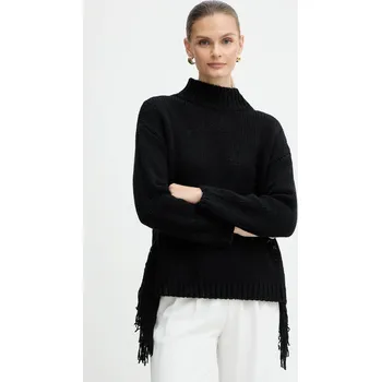 Dámský svetr Svetr s příměsí vlny Marella Emme by Marella 2525366082200 černá 99X, vel. L