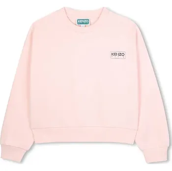 Chlapecká mikina Dětská bavlněná mikina Kenzo Kids K61369.86.108 růžová 03X, vel. 102