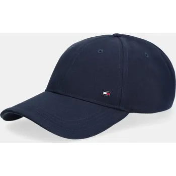 Čepice Bavlněná baseballová čepice Tommy Hilfiger AM0AM13801 námořnická modř 59X, vel. ONE SIZE