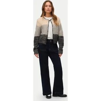 Dámský svetr Vero Moda Svetr Jenna 10335750 Béžová Standard Fit XL