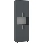 Regál SD-01 policový s dvířky Barva: antracit