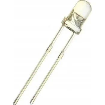 Polovodič LED Dioda hobbyelektronika 5mm RGB pomalu se měnící barvy 5mm