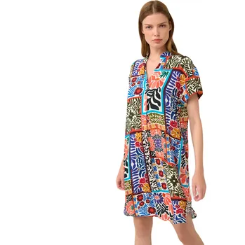 Dámské šaty Letní šaty Vamp s brazilským potiskem 22417 coral bay velikost XL