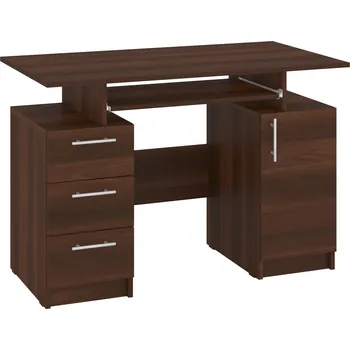 Psací stůl Psací stůl REAL Barva: ořech - tmavý