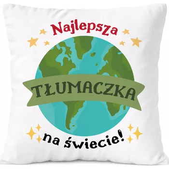 Obraz Dárek Polštář aktivisty s potiskem , bílý PoliDraw