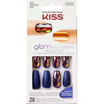 Umělé nehty Umělé nehty Kiss Glam Fantasy 28 ks