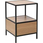 Police laminovaná deska Signal 40 x 40 cm dub přírodní