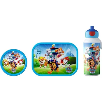 Láhev 2 ks dětského svačinového boxu s lahví Paw patrol pups – Mepal ID_1661716