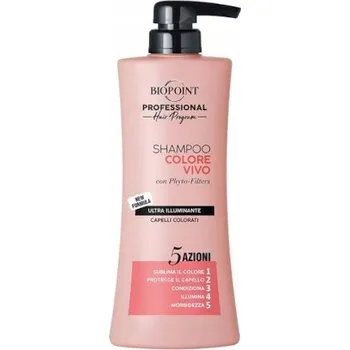 Šampon Biopoint Shampoo Colore Vivo, 400 ml Pro ženy Profesionální Šampon