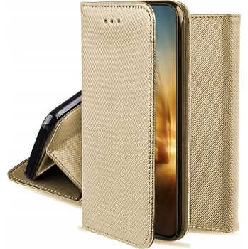 Pouzdro na mobilní telefon Flipové pouzdro BBE CASE pro realme 11 5G zlaté