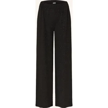 Dámské kalhoty Darling Harbour Dámské Marlene Kalhoty S Třpytivou Přízí,...