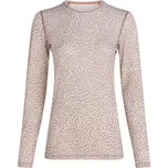 Icebreaker Women's Merino 200 Oasis LS Crewe Flock AOP - summit/snow/aop XS