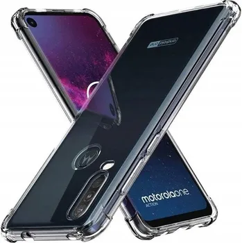 Pouzdro na mobilní telefon Bezbarvý Zadní Kryt Pskom pro Motorola One Action