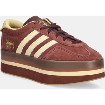 Dámské tenisky Tenisky adidas Originals Gazelle Stack W dámské, hnědá barva, JS3928 88X, EUR 41 1/3