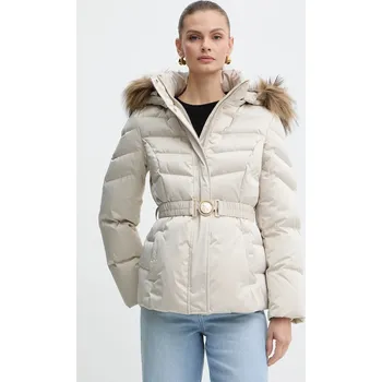 Péřová bunda Guess MARINA W5BL31.W2802 béžová 80X, vel. XL