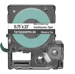 T075X000VPM-BK MP kazeta pro tiskárnu štítků, š. 18mm, d. 7m, Vinyl, bílá