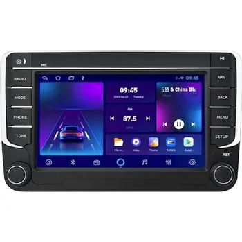 Autorádio Gearelec Autorádio Volkswagen, Škoda, Seat s CarPlay, Android Auto, GPS Navigace, Bluetooth, 2 + 64