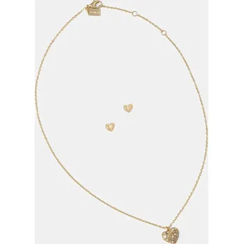 Módní doplněk Náušnice a náhrdelník Coach 37541359GLD110 zlatá GLD, vel. ONE SIZE