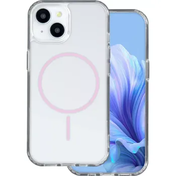 Pouzdro na mobilní telefon Kryt iPhone 17 Air - Anti Shock Thin Mag růžový