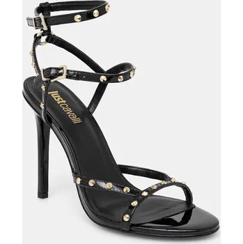 Dámské sandále Sandály Just Cavalli černá barva, 79RA3S20ZSD52899 99X, EUR 41