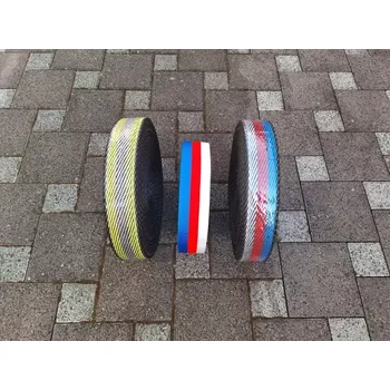 Příslušenství pro hasicí přístroj Hadice černá bez spojky - 20m - žlutobílá