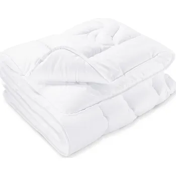 přikrývka 694101 - Prošívaná dětská přikrývka a polštář irisette® greenline - barva: bílá