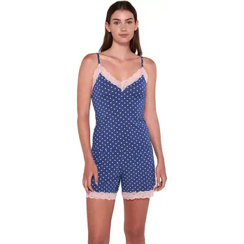 Dámská móda Dámská košilka Dotta Vamp s úzkými ramínky 20812 blue boa velikost XL