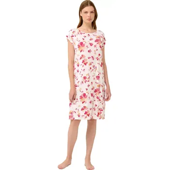 Dámské oblečení Dámská noční košile Vamp s krátkými rukávy 22067 rose taupe velikost XL