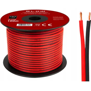 elektrický kabel Reproduktorový kabel Blow CCA 2 x 1,5 mm2, 100 m
