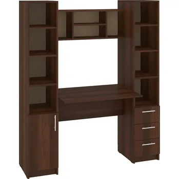 Psací stůl Psací stůl GRAND Barva: ořech - tmavý