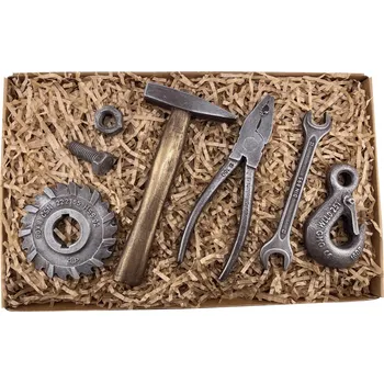 Čokoláda Chocolenka Čokoládové nářadí - Sada nářadí s kladivem č. 3 - Chocolenka 310g