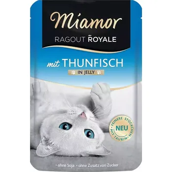 Krmivo pro kočku Schmusy Miamor Ragout Thunfisch in Jelly 100g