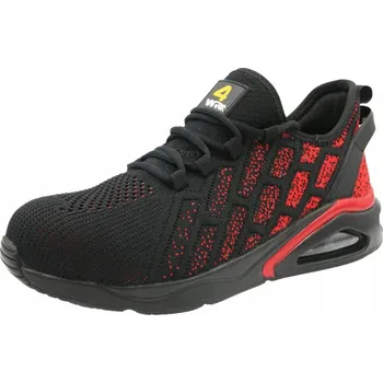 Pracovní obuv PRACOVNÍ POLOBOTKY BEZPEČNOSTNÍ SPORTOVNÍ LETNÍ PRODYŠNÉ BOTY S OCELOVOU ŠPIČKOU SB VEL. 41