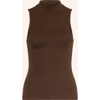 Copenhagen Muse Dámský Top, tmavě hnědá, 34
