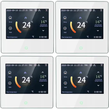 Termostat 4X WiFi termostat, regulátor teploty Elektrické podlahové vytápění