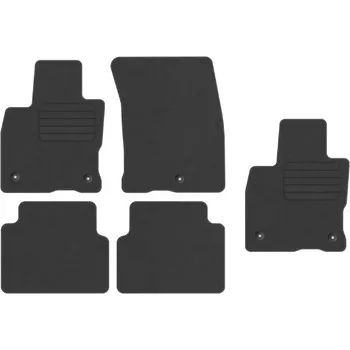 autokoberec Kobercové rohožky Edecor velurové 5 ks